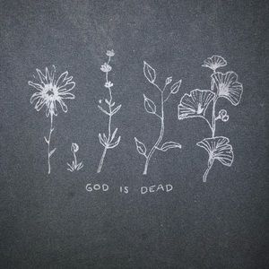 God is Dead Nietzsche T Shirt nihilism punk art